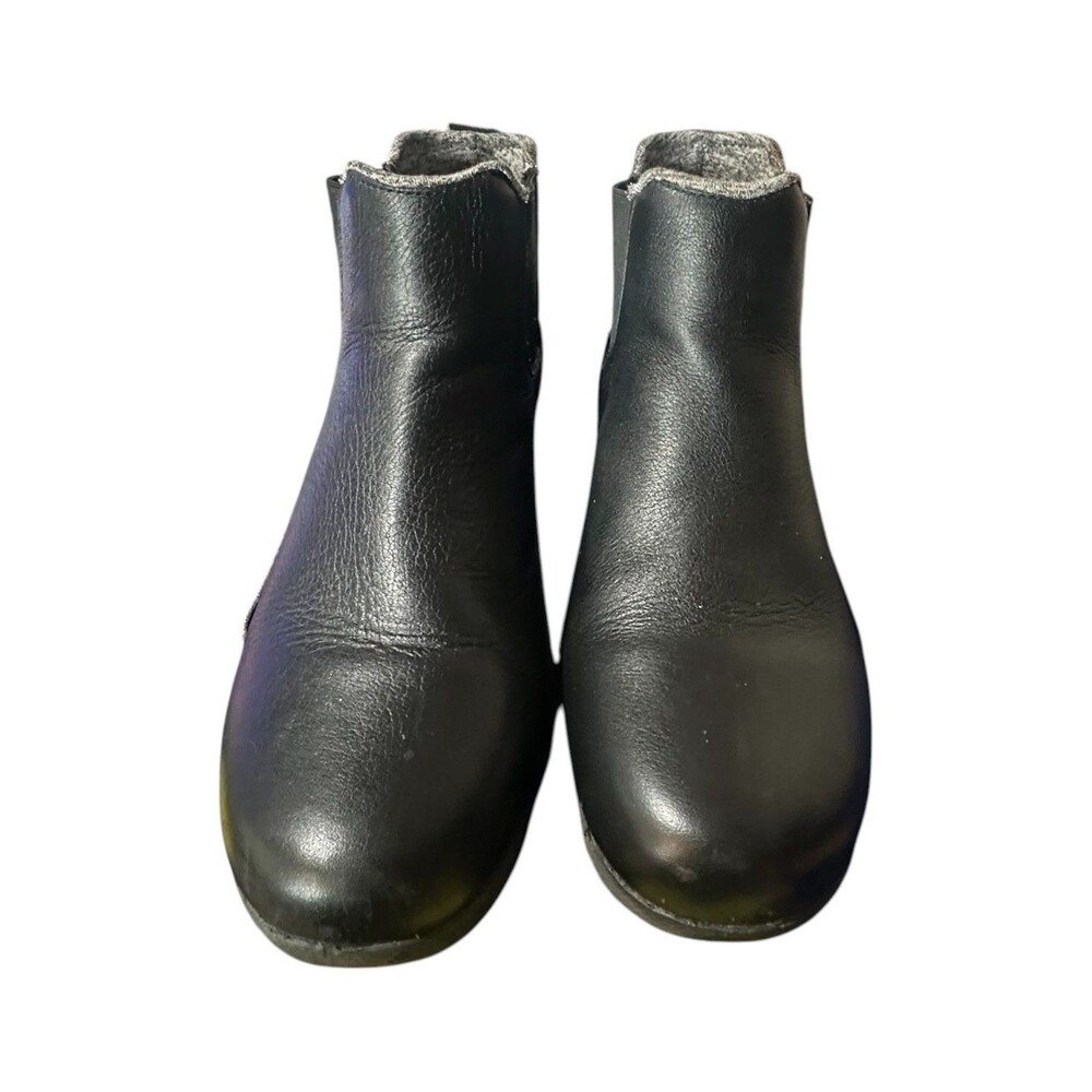 Kuru Luna Womens Size 8 Black Casual Classic Leather Pull-On Chelsea Boots - Picture 3 of 11